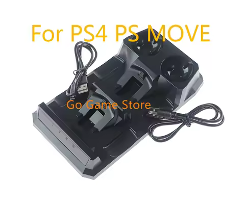 1pc For PS4 Dual charger Four-mount Base 2 In 1 Dual USB Charging Dock Station For PS4 VR Handle Cra