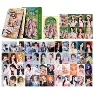 55PCS/Kpop IVE FAN CLUB X SCOUT official same photocards Yujin Gaeul Wonyoung ins lomo card postcard for fans collection
