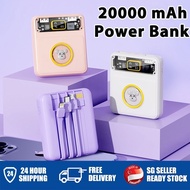 SG [In Stock]Powerbank Fast Charging Mini Powerbank 20000mah Power Bank Portable Powerbank Battery B