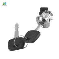 Door Lock Cylinder & Key Replacement Parts Silver for   FJ60 FJ62 1980-1990