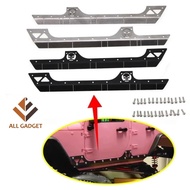 SCX10 Metal Plate Jeep Wrangler Side Skirt 313mm Hard Body II Rc Car
