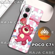 Rc13/Softase rubber poco C71 - DOLL Motif - Case poco C71 - Casing poco C71 - Silicone poco C71 cool