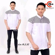KATUN Koko Shirt For Men Combination Of Short Sleeve Batik Motif, Toyobo Cotton Material