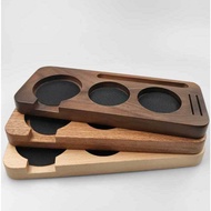 51/54/58mm Wooden Tamping Holder Pad Coffee Tamper Holder Coffee Tamp Mat for Coffee Tamper