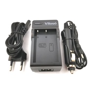 Viloso EN-EL9 MH-23 Battery Charger In-Car Charger EN-EL9a for Nikon D3000 D5000 D40 D60 D40X DSLR Cameras