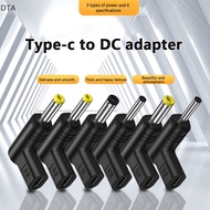 DTA USB C PD To DC Power Connector Universal 5/9/12V Type C To DC Jack Plug Charging Adapter Converter For Router Tablet Mini Fan DT