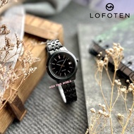 [Original] Lofoten FF8110L BK-48 Sapphire Women Watch with Black Dial Black Stainless Steel | Offici