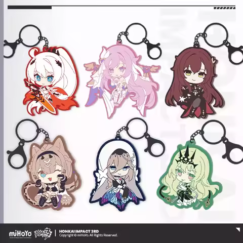 Anime Game Cosplay Diy Accessories Honkai Impact 3 VALKYRIES Themed Cartoon Pendant Kiana Pardofelis