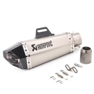 2024 NEW 38-51 มม. ท่อไอเสียรถจักรยานยนต์ท่อไอเสียท่อ Akrapovic Canister ท่อ Universal สำหรับ Honda 