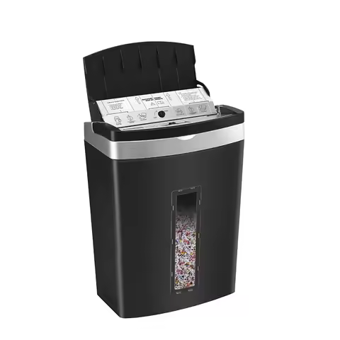 Auto Feed Paper Shredder Micro Cut Paper Shredder Commercial Heavy Duty Paper/Credit Card Shredder M