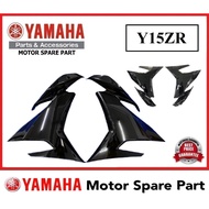 YAMAHA Y15ZR LEGSHIELD SET 0 SIDE COVER LEG SHIELD KEPAK SAYAP KEPOK YSUKU Y15 BLACK HITAM YAMAHA