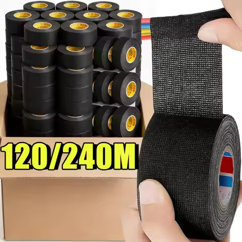 Outus Wire Harness Cloth Electrical Tesa Tape Wire Loom Harness Automotive Heat Proof Cloth Tape for
