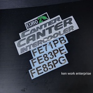 sticker lori #1000 Mitsubishi fuso canter lori sticker