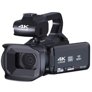 ส่งด่วน WIFI Camcorder 4K Video Camera 64MP 60FPS HD Auto Focus Vlogging 4.0" Touch Screen 18X Zoom