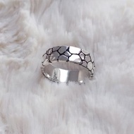 Dragon Scale Ring.Textured Ring.Silver Dragon Ring.Dragon Gift.Game of Thrones.