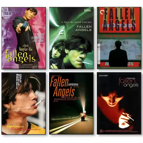 Classic Movie Fallen Angels(1995) Wong Kar-wai Series Film Canvas Painting Vintage Wall Art Pictures
