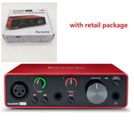 Promotion Focusrite Scarlett Solo 3rd gen 2 input 2 output USB audio interface sound card profession