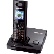 Panasonic KX-TG820 mother holding baby phone