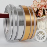 1 Roll 50m Ceramic Tile Mildewproof Gap Tape Decor Gold Silver Black Self Adhesive Wall Tile Floor T