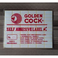 Label sticker POLOS no.123