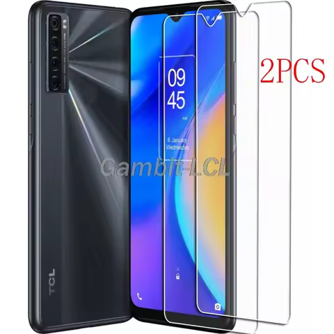 For TCL 20 SE Tempered Glass Protective ON TCL20 20SE TCL20SE 6.82INCH Screen Protector Phone Cover 