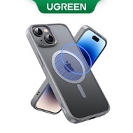 UGREEN MagSafe Phone Case for iPhone 15 Series Grey Magnetic Protective Anti-collision Phone Case fo