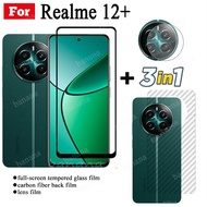 ฟิล์มกระจกเทมเปอร์ Realme 12 + Realme 12 Plus สำหรับ Realme 12 + 5G Realme 12 5G Realme 11 4G 5G 3 I
