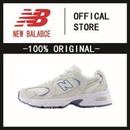 New Balance 530 beige blue soft and comfortable low top sports shoes, unisex