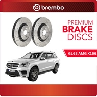 BREMBO Front Discs (2pcs) - Mercedes GL63 AMG X166