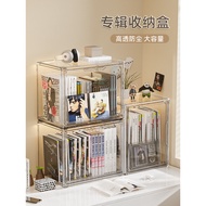 Album Storage Box CD Display Stand Disc Shelf CD Cabinet CD Storage Box Acrylic Record Protection Bo