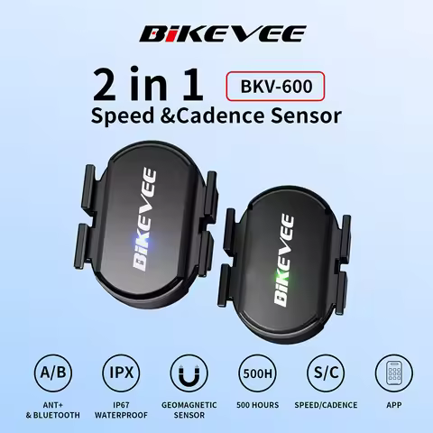 Wireless Cadence Speed Sensor ANT+ Bluetooth Waterproof Bicycle Computer Accessories For GARMIN/IGPS
