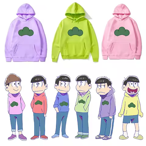 2025 Osomatsu San Hoodie Cosplay Costumes Karamatsu Anime Harajuku Matsuno Ichimatsu Osomatsu-san Ho