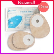 10pcs Disposable Colostomy Bag High- Quality Ostomy Pocket One-piece Closed Stool Bag Care Stoma Care Bags