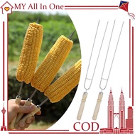 Grilling Stainless Steel Stick Stainless Steel BBQ Skewer Reusable BBQ Tool Skewer Grilling Barbecue