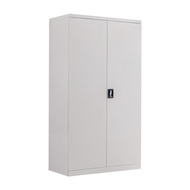 ST/💖Shengyue Xinmei 5Layer Non-Hanging Board Gray White Heavy Hardware Tool Cabinet Iron Locker Workshop Double Door Sto