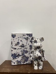 BE@RBRICK Jackson Pollock 400%塗鴉熊