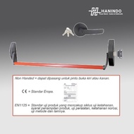 Terbaru Bar Handle Pintu Darurat/Panic Exit Device Solid Ped 310 + 016