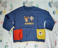 Zoomic薄身長袖Tee 100碼