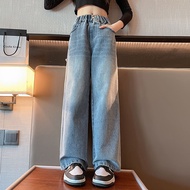 Girls' baggy jeans/children's jeans/girls' jeans trousers