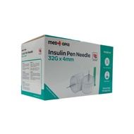 Medtopia Insulin Pen Needle 32g x 4mm 100s/box