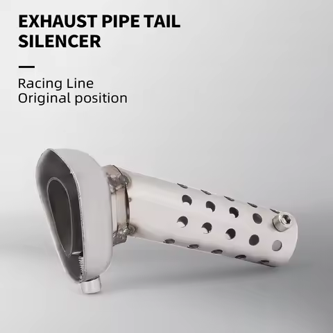 Universal DB killer motorcycle silencer, DB killer flute, direct flow, noise reduction