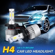 H4 LED Car Headlight 2 PCS Super Bright 8000 Lumens 72W High And Low Lighting Range 200 Meters CAN P