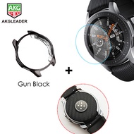 Galaxy Watch 46mm Tempered Glass+Carbon Fiber Film+Case For Galaxy Galaxy Screen Protector Nice