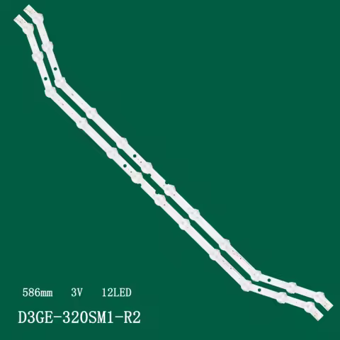 2pcs 12leds LED strip For UE32H5304 UE32H5373 UE32H5373AS UN32EH5000 UE32H5303AW UE32EH5020 UE32EH50