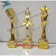 TROPHY MIC MIC MIC SINGING BALET DANCING STAR IMPORT RESIN 28 CM 1 PC