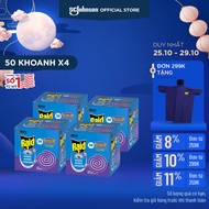 RAID Combo 4 Nhang diệt muỗi lavender 50 khoanh