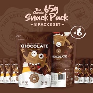 The Kettle Gourmet Chocolate Snack Monsters Popcorn (8 x 65g)