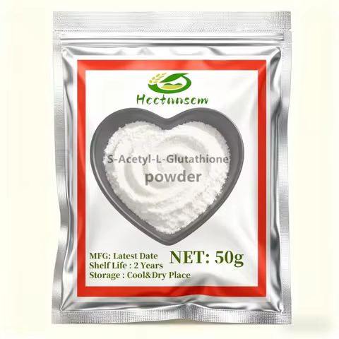 Custom S-Acetyl-L-Glutathione (GSH) Powder: Cosmetic Sequins for Face Freckles, Antioxidant Raw Mate