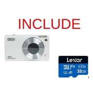 DIGITAL CAMERA sbox W9 - WHITE INLCUDE MEMORY