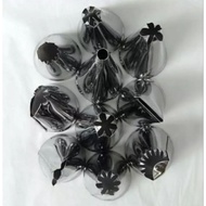 Syringe Cake Mold Contents 10 Pcs Large Size Diameter 6x3 Cm Various Motifs / Nastar Cookie Mold sta